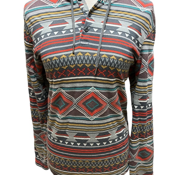 on the byas Other - On The Byas Women's Hoodie Pullover Gray Red Size Small